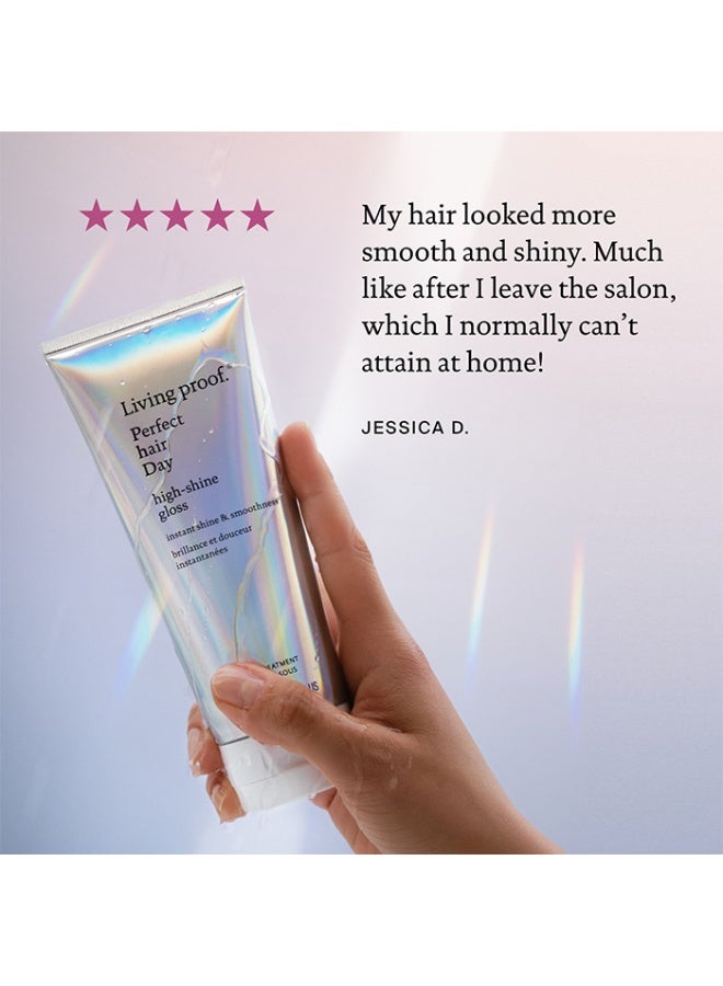 Living Proof منتج ليفينغ بروف بيرفكت هير داي جلوس عالي اللمعان - لمعان فوري، حيوية، لمسة فائقة اللمعان، تركيبة خالية من السيليكون خفيفة الوزن - 200 مل - Image 3